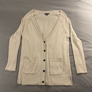 American Eagle beige cardigan, never worn!